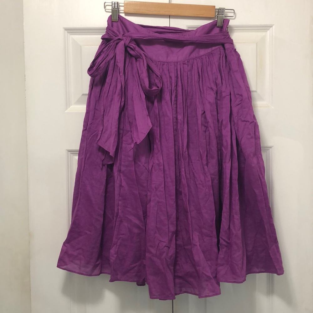 Flowy Purple skirt size 4 - Picture 1 of 7